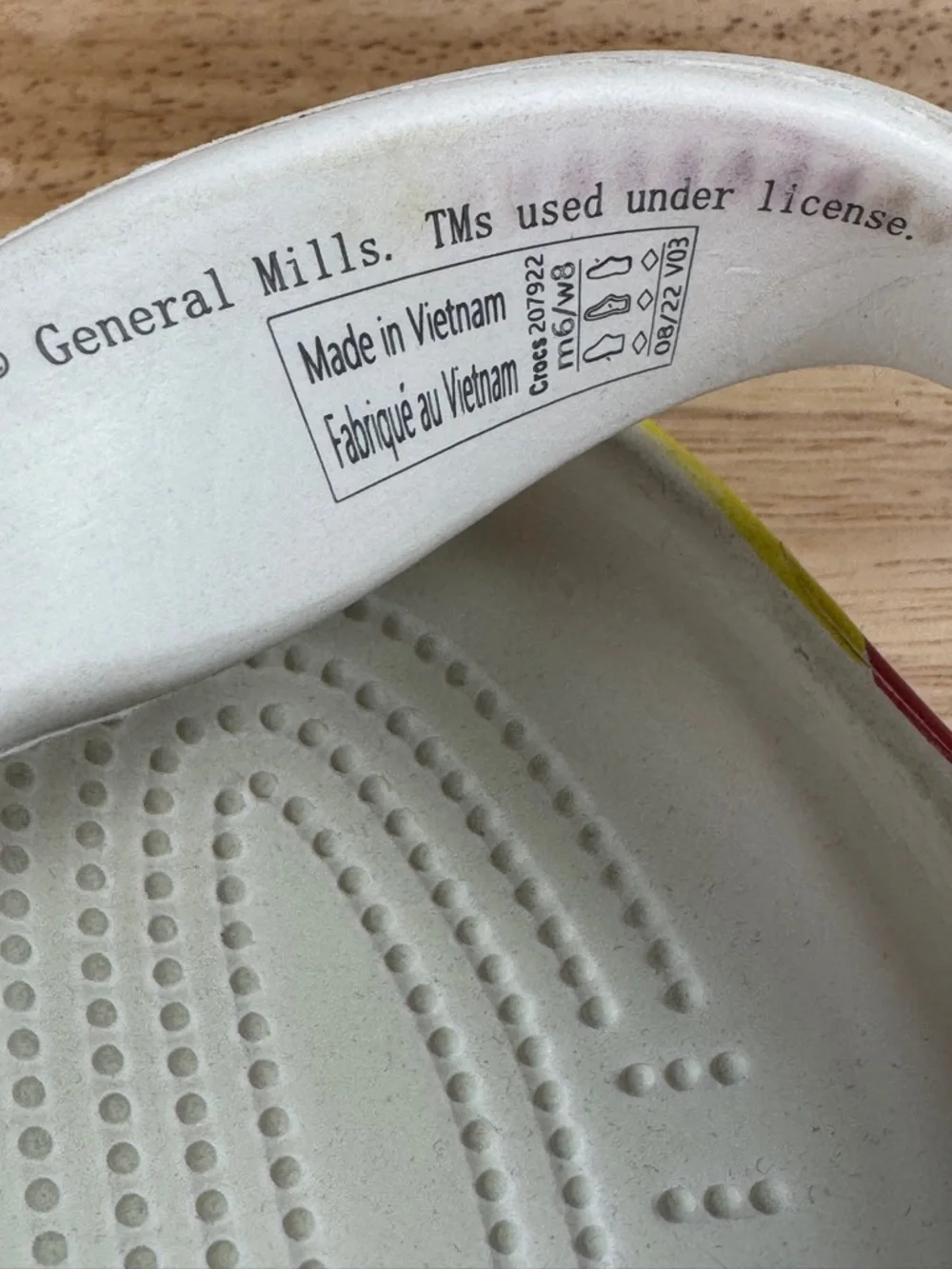 Crocs x‎ Trix Classic Clog Multicolor Tie Dye Marble Women 8 Men 6